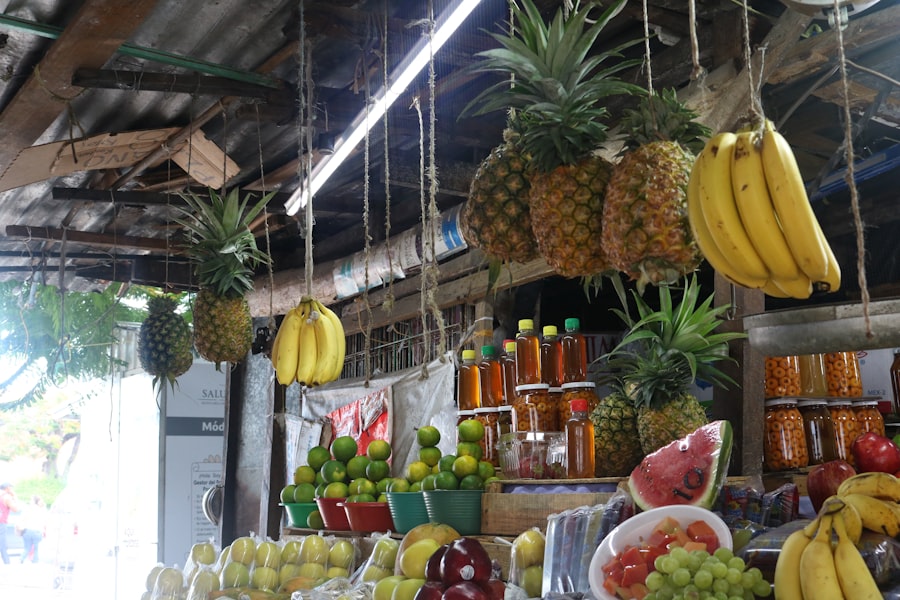 local fruit and vegetables in belize